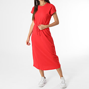 Only - Robe Femme May Rouge - LaBoutiqueOfficielle.com