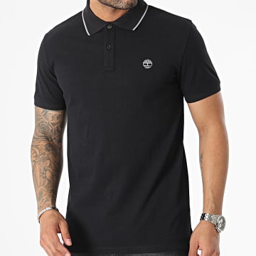  Timberland - Polo Manches Courtes A26NF Noir