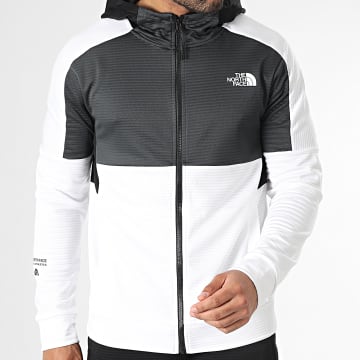  The North Face - Veste Zippée Capuche MA A823P Gris Anthracite Noir Blanc