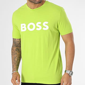  BOSS - Tee Shirt Thinking 1 50481923 Vert