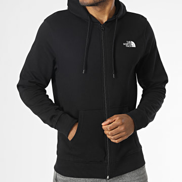  The North Face - Sweat Zippé Capuche Open Gate 0CEP7 Noir