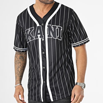 Karl Kani Chemise Baseball Jersey Manche Longue - Style Streetwear Classique
