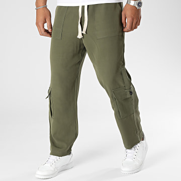 MTX - Pantalones cargo verde caqui