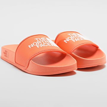  The North Face - Claquettes Femme Base Camp Slide III A4T2S Dusty Coral Orange White
