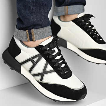 Armani Exchange - Sneakers XUX157-XV588 Off White Black Fog