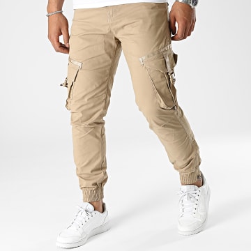 MTX - Pantalon Cargo Slim Fit Beige