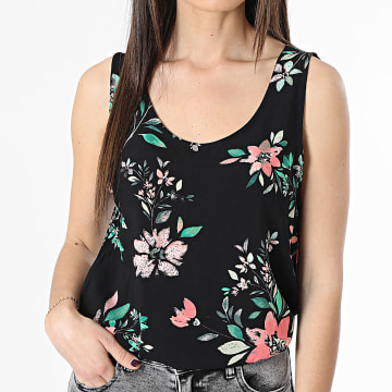 Vero Moda - Camiseta de tirantes Easy para mujer Floral negro