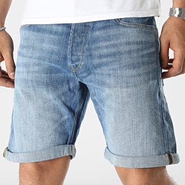  Jack And Jones - Short Jean Chris Wood Bleu Denim