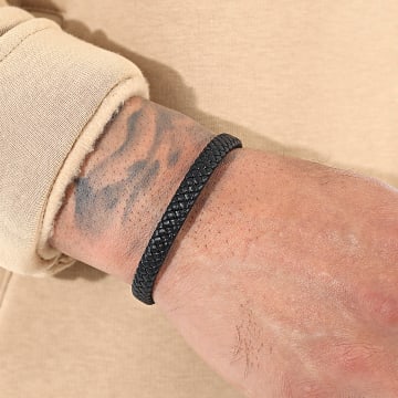 LBO - Bracelet Cuir Noir