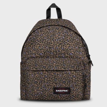  Eastpak - Sac A Dos Floral Padded Pak'r Accentima Beige Léopard