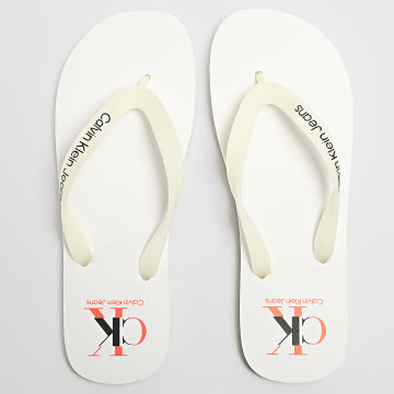  Calvin Klein - Tongs Beach Sandal 0656 White