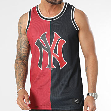 '47 Brand - Débardeur Core Grafton Split New York Yankees 681667ST Noir Rouge