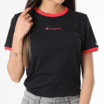  Champion - Tee Shirt Femme 116228 Noir