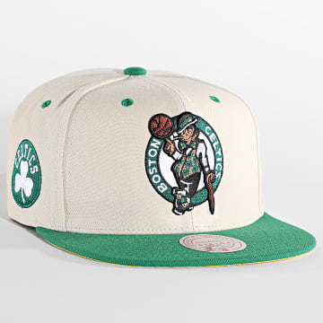 Casquette Snapback Mitchell & Ness Boston Celtics - Noir, Taille Unique