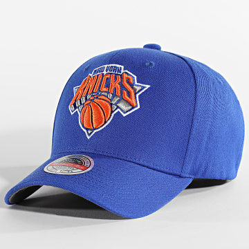 Mitchell and Ness - Cappello Team Ground 2 Stretch New York Knicks Blu Reale