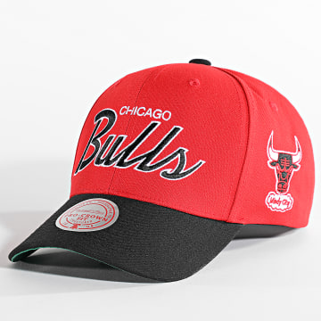  Mitchell and Ness - Casquette Team Script 2 Pro Chicago Bulls Rouge