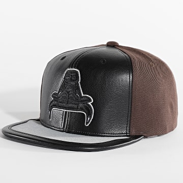  Mitchell and Ness - Casquette Snapback Day One Chicago Bulls Marron Noir