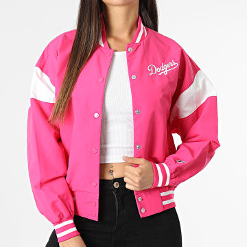  Champion - Veste Teddy Femme 116470 Los Angeles Dodgers Rose