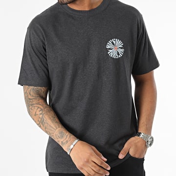 Rip Curl - Tee Shirt Psyche Circles 06BMTE Gris Anthracite Chiné