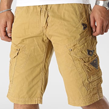Geographical Norway - Pantaloncini Cargo beige cammello