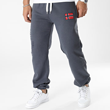  Geographical Norway - Pantalon Jogging Gris Anthracite