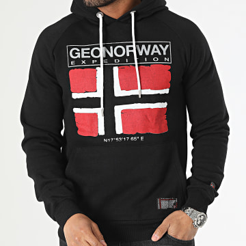 Geographical Norway - Felpa con cappuccio nera