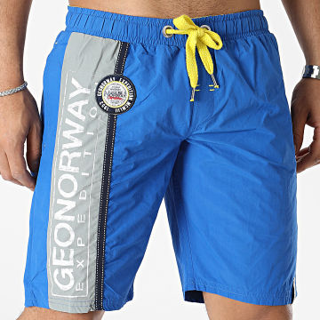 Geographical Norway - Shorts de baño azules