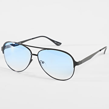  Jack And Jones - Lunettes De Soleil Pilot Noir Bleu