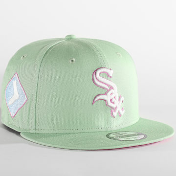 New Era - Casquette Snapback 9Fifty Pastel Patch Chicago White Sox Vert