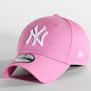  New Era - Casquette 9Forty New York Yankees 60358171 Rose Blanc