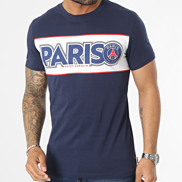  PSG - Tee Shirt Paris Bleu Marine