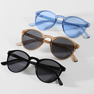 Lot De 3 Lunettes De Soleil 'Pixel' Mosaïque - Déguisement, Fête, Accessoire Photo, UV400