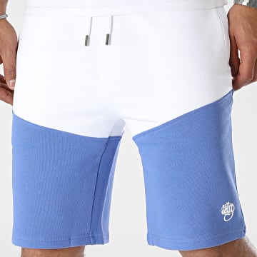 Wrung - Arrow Jogging Shorts Blanco Azul