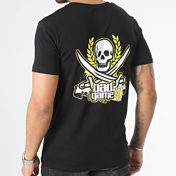 Zesau - Bad Game 4 Camiseta Negro Amarillo
