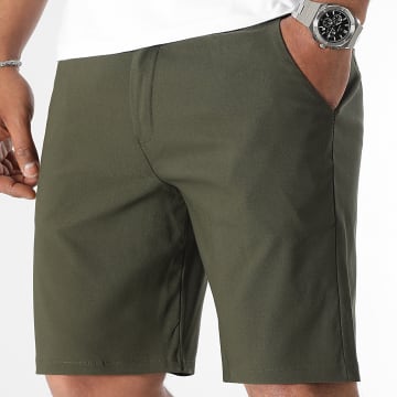 LBO - Pantaloncini Chino 0244 Verde Khaki