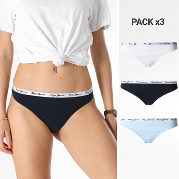 String Bikini Femme Pepe Jeans - Coton Modal élasthanne - Coupe Classique Pour Usage Quotidien - 2