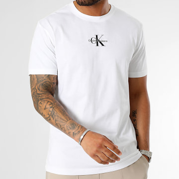 Calvin Klein - Camiseta Monologo Regular 3483 Blanca