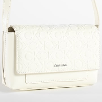  Calvin Klein - Sacoche Femme Must Mini 0943 Blanc Cassé