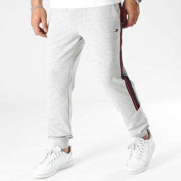 Tommy Hilfiger - Textured Tape Jogging Pants 0404 Heather Grey