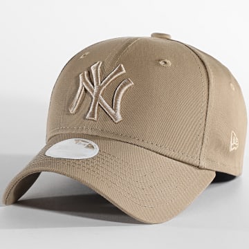  New Era - Casquette Femme 9Forty League Essential New York Yankees Marron