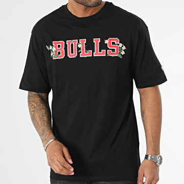  New Era - Tee Shirt NBA Floral Graphic Chicago Bulls 60357043 Noir