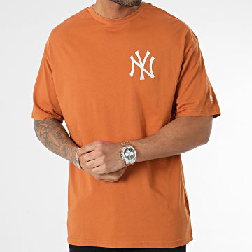  New Era - Tee Shirt League Essentials New York Yankees 60357033 Camel