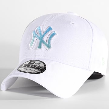 Casquette Ny Homme Casquette Baseball NY Flamme Bleue - Streetwear New York - Visière Courbée, Taille Unique Ajustable - Unisexe Casquette De Nyc