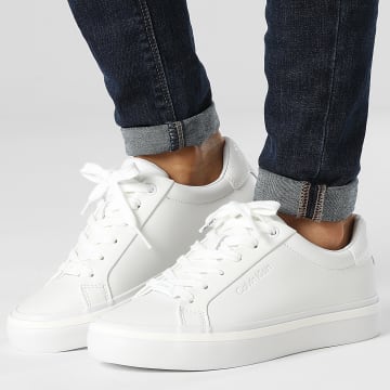 Calvin Klein - Baskets Femme Vulcan Lace Up 1591 Bright White