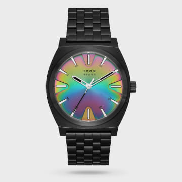 California Jewels - Reloj Negro Gradiente Multi