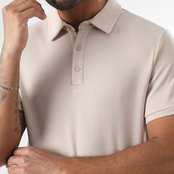LBO - Polo Manches Courtes Maille Piquée 0216 Beige