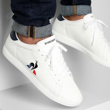  Le Coq Sportif - Baskets CourtSet 2320372 Optical White Dress Blue