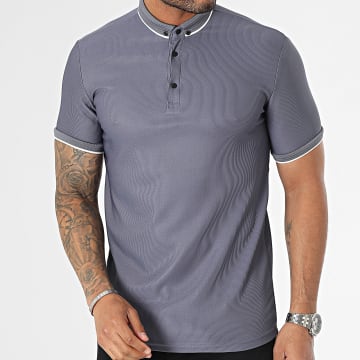 Classic Series - Polo Manches Courtes Gris Anthracite