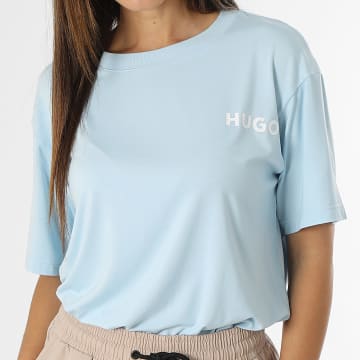  HUGO - Tee Shirt Femme 50490707 Bleu Clair