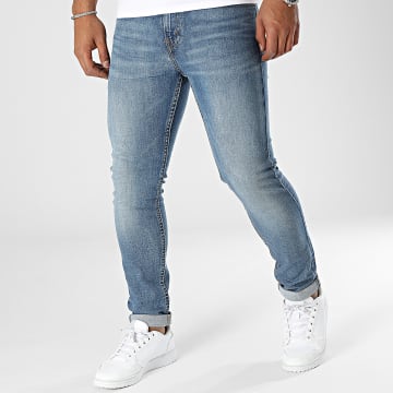 Levi's - Slanke 512™ taps toelopende blauwe jeans